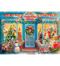 Puzzle Bluebird Tienda Navideña de 1500 Piezas