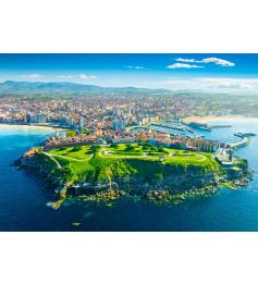 Puzzle Bluebird Vista De Gijón, Asturias, España 1000 Piezas Puzzle Bluebird Vista De Gijón, Asturias, España 1000 Piezas