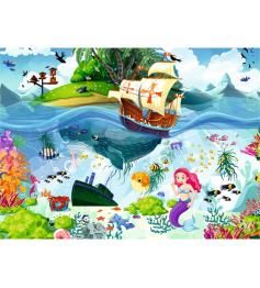 Puzzle Brain Tree Sirena de 500 Piezas