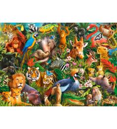 Puzzle Castorland Animales Increíbles de 180 Piezas