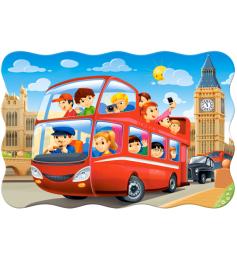 Puzzle Castorland Autobús De Londres MAXI XXL de 20 Piezas