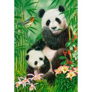 Puzzle Castorland Brunch de Pandas de 1000 Piezas