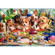 Puzzle Castorland Postre para Cachorros de 1000 Piezas