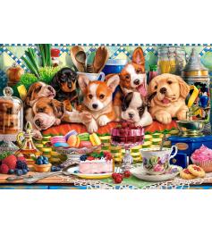 Puzzle Castorland Postre para Cachorros de 1000 Piezas