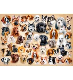 Puzzle Castorland Collage de Perros de 200 Piezas