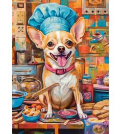 Puzzle Castorland El Perro Chef de 70 Piezas