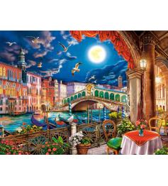 Puzzle Castorland Noche Romántica en Venecia de 2000 Piezas