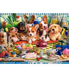 Puzzle Castorland Postre de Cachorros de 300 Piezas