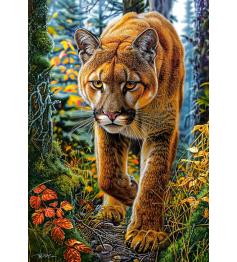 Puzzle Castorland Puma en el Bosque de 1500 Pieza