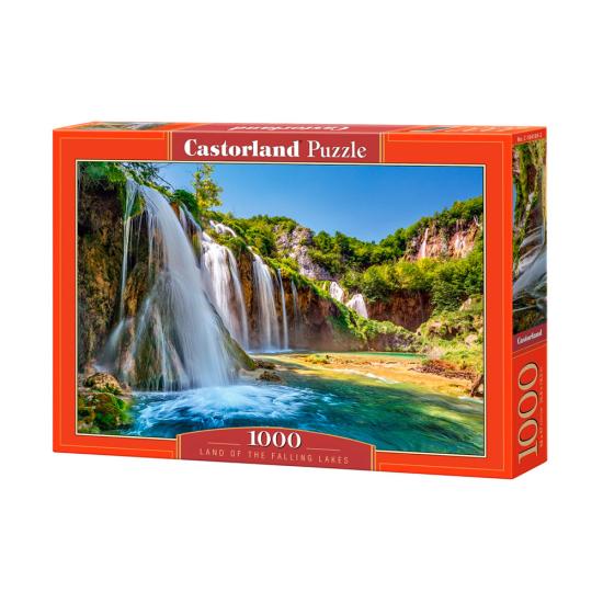 Comprar Puzzle Castorland Tierra De Lagos Y Cascadas De 1000 Piezas ...