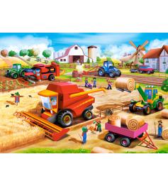 Puzzle Castorland Trabajar En La Granja de 60 Piezas