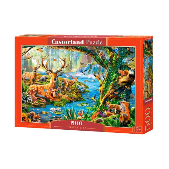 Comprar Puzzle Castorland Vida Del Bosque De 500 Piezas - Castorland-B ...