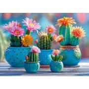 Puzzle Cherry Pazzi Cactus Florecidos de 1000 Piezas