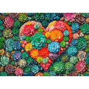 Puzzle Cherry Pazzi La Forma del Amor de 1000 Piezas