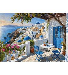 Puzzle Cherry Pazzi Santorini Blues de 1000 Piezas