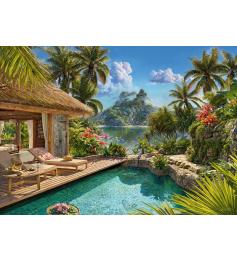 Puzzle Cherry Pazzi Vacaciones Tropicales de 2000 Piezas