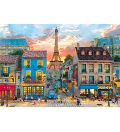 Puzzle Clementoni Calles de París de 1000 Piezas