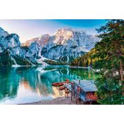 Puzzle Clementoni Lago Esmeralda Braies de 1000 Piezas