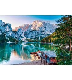 Puzzle Clementoni Lago Esmeralda Braies de 1000 Piezas