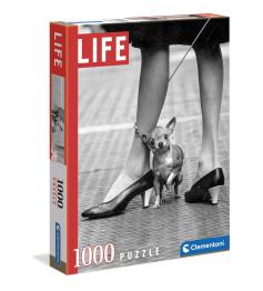 Puzzle Clementoni Life Chihuahua de 1000 Piezas