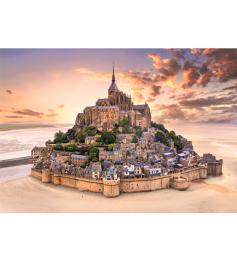 Puzzle Clementoni Mont Saint Michel de 1500 Piezas