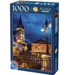 Puzzle D-Toys Anochece en Rumanía de 1000 Piezas