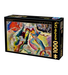 Puzzle D-Toys Pintando con Punto Rojo de 1000 Piezas