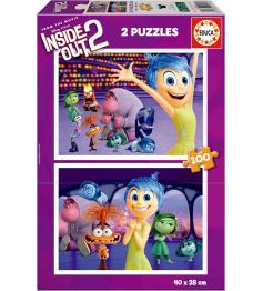 Puzzle Educa Inside Out (Del Revés) 2 de 2 x 100 Piezas