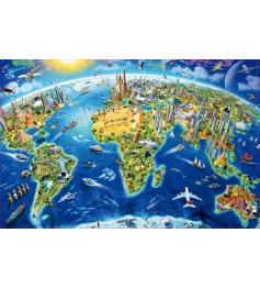 Puzzle Educa Símbolos del Mundo (Piezas Miniaturas) 1000 Piezas