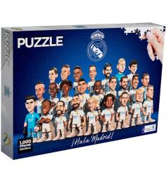 Puzzle Eleven Force Figuras del Real Madrid de 1000 Pzs