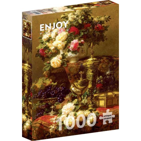 Puzzle Enjoy Flores y Frutas de 1000 Piezas Puzzle Enjoy Flores y Frutas de 1000 Piezas
