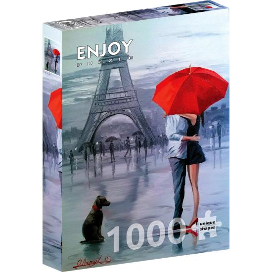 Puzzle Enjoy París para Dos de 1000 Piezas Puzzle Enjoy París para Dos de 1000 Piezas
