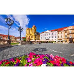 Puzzle Enjoy Plaza de la Unión en Timisoara, Rumanía de 1000 Pz