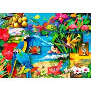 Puzzle Enjoy Tesoros Tropicales de 1000 Piezas