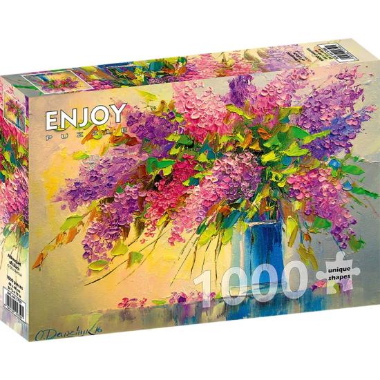 Puzzle Enjoy Un Ramo de Lilas de 1000 Piezas Puzzle Enjoy Un Ramo de Lilas de 1000 Piezas
