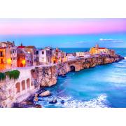 Puzzle Enjoy Vieste en las Rocas, Italia de 1000 Piezas