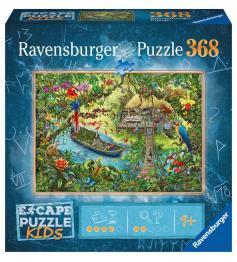 Puzzle Escape Kids Ravensburger Jungla de 368 Piezas