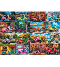 Puzzle Eurographics 16 Scooters de 1000 Piezas Puzzle Eurographics 16 Scooters de 1000 Piezas
