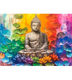 Puzzle Eurographics Buda Colorido de 1000 Piezas Puzzle Eurographics Buda Colorido de 1000 Piezas