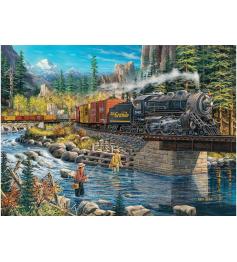 Puzzle Eurographics El Silencio del Río Se Rompe de 1000 Pzs Puzzle Eurographics El Silencio del Río Se Rompe de 1000 Pzs