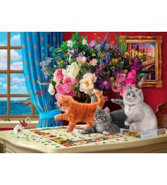 Puzzle Eurographics Gatos Curiosos de 1000 Piezas Puzzle Eurographics Gatos Curiosos de 1000 Piezas