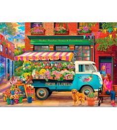 Puzzle Eurographics La Camioneta de Flores Volkswagen de 1000 P Puzzle Eurographics La Camioneta de Flores Volkswagen de 1000 P
