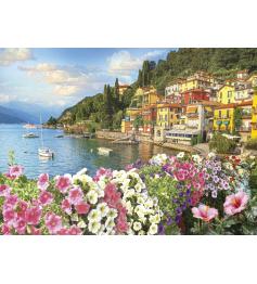 Puzzle Eurographics Lago Como, Italia de 1000 Piezas