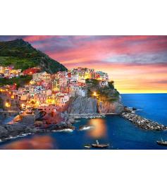 Puzzle Eurographics Manarola Al Anochecer, Italia de 2000 Piezas Puzzle Eurographics Manarola Al Anochecer, Italia de 2000 Piezas