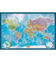 Puzzle Eurographics Mapa del Mundo de 5000 Piezas