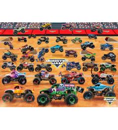 Puzzle Eurographics Monster Jam, Gama de Camiones de 1000 Pieza Puzzle Eurographics Monster Jam, Gama de Camiones de 1000 Pieza