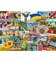 Puzzle Eurographics Trotamundos Ucrania de 1000 Piezas