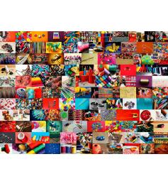 Puzzle Grafika Collage de Costura de 3000 Piezas
