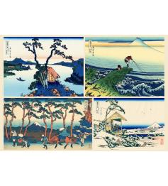 Puzzle Grafika El Arte de Hokusai 1000 Piezas