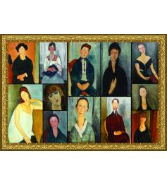Puzzle Grafika La Pintura de Modigliani de 2000 Piezas